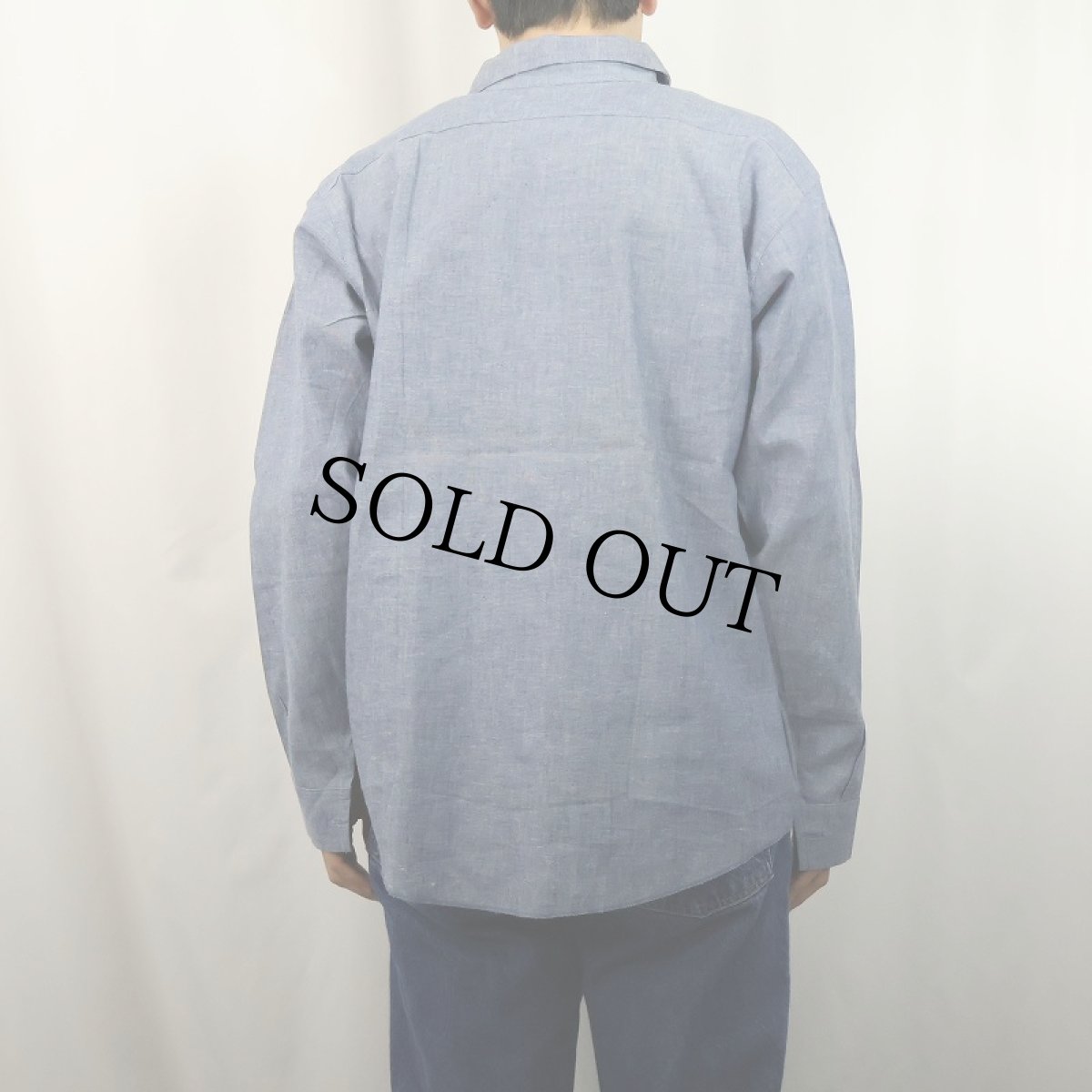 画像3: 50〜60's U.S.NAVY シャンブレーシャツ SIZE16 (3)