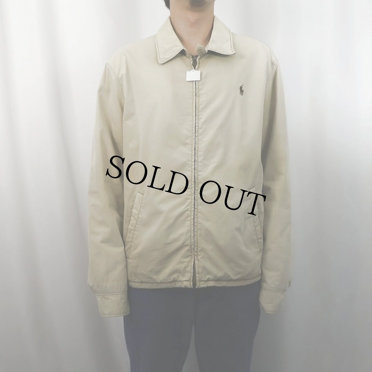 画像2: POLO Ralph Lauren チンスト付き コットンスイングトップ L (2)