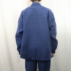 画像3: 90's NIKE ACG ロゴ刺繍 フリースプルオーバーシャツ L (3)