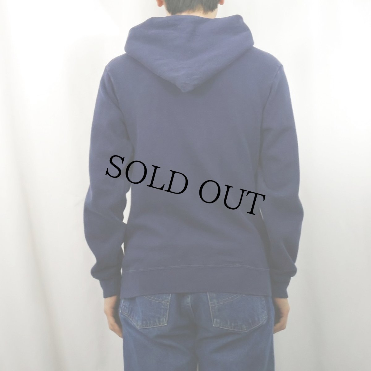 画像3: 80's Champion USA製 トリコタグ "BRUSSELS" プリントスウェットジップパーカー L (3)