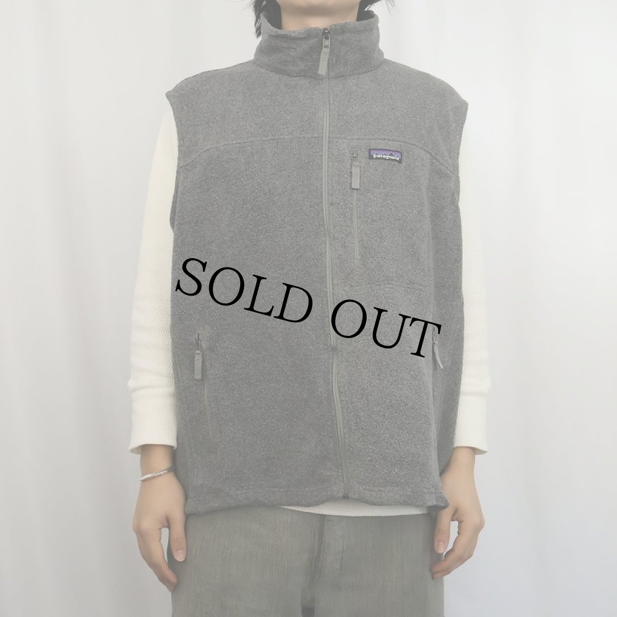 画像2: 2018AW Patagonia シンチラフリースベスト L (2)