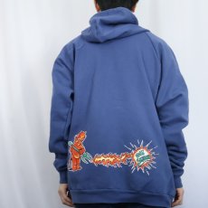 画像3: SMITH "NOAH SALASNEK" デビルプリント スウェットフーディー XL (3)