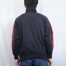画像3: 90's Ralph Lauren クッキーパッチ タートルネックスウェット BLACK M (3)