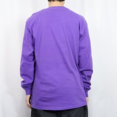 画像4: Drippy Face 陰陽 プリントロンT L (4)