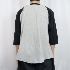 画像3: 2000's AC/DC USA製 "For Those About to Rock" ロックバンドラグランTシャツ BLACK 2XL (3)