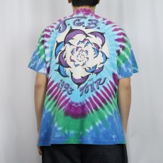 画像4: 90's JERRY GARCIA BAND USA製 "1993 TOUR" タイダイ バンドTシャツ XL (4)