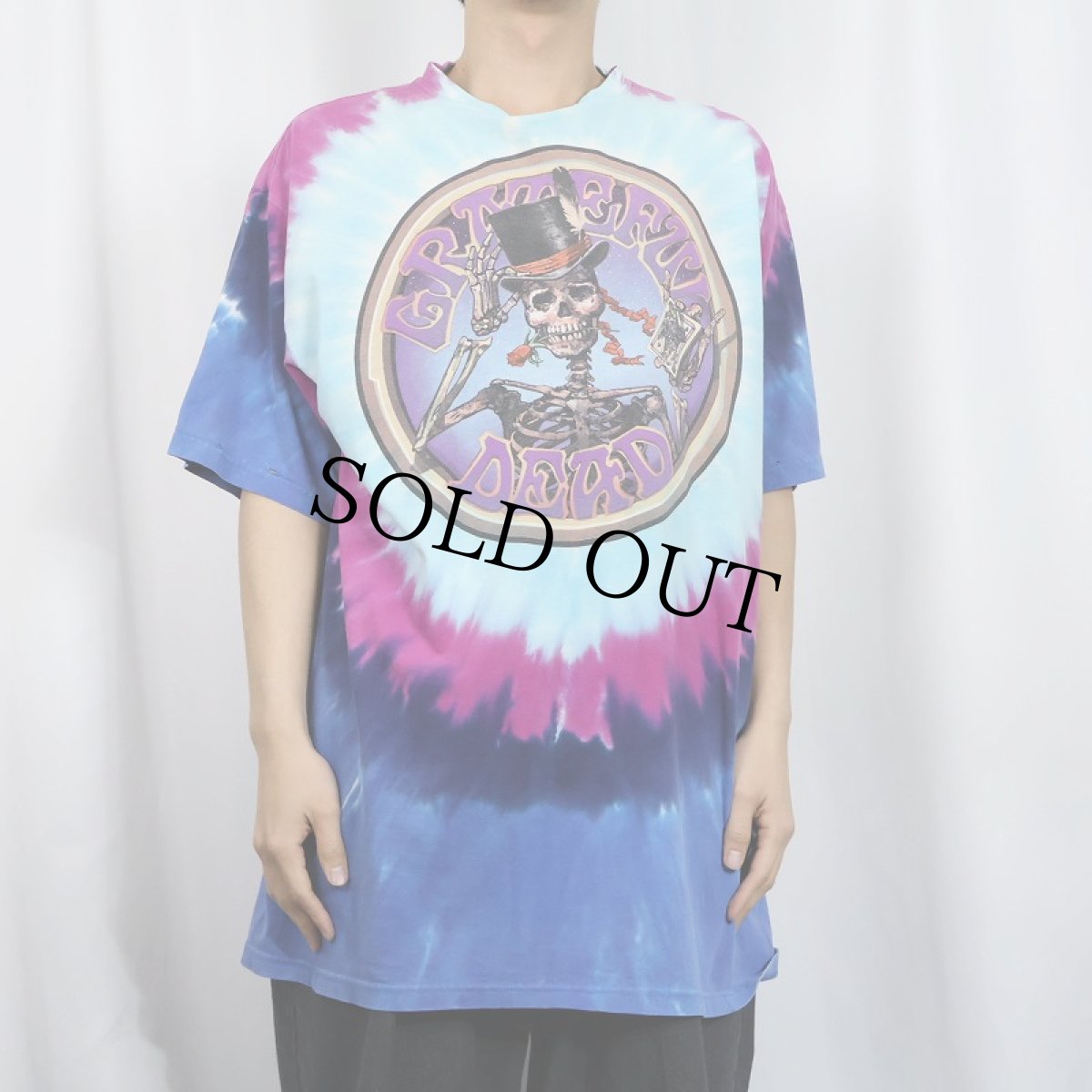 画像3: 90's GRATEFUL DEAD タイダイ ロックバンドTシャツ (3)