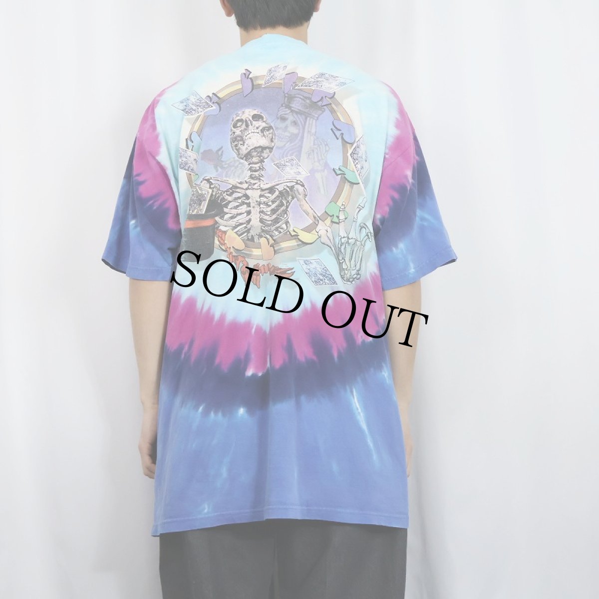 画像4: 90's GRATEFUL DEAD タイダイ ロックバンドTシャツ (4)