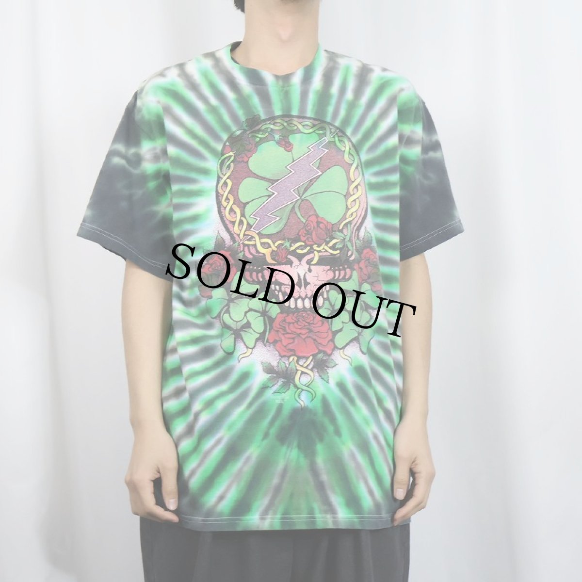 画像3: 90's GRATEFUL DEAD タイダイ ロックバンドTシャツ L (3)
