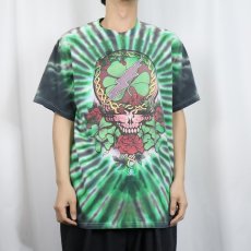 画像3: 90's GRATEFUL DEAD タイダイ ロックバンドTシャツ L (3)