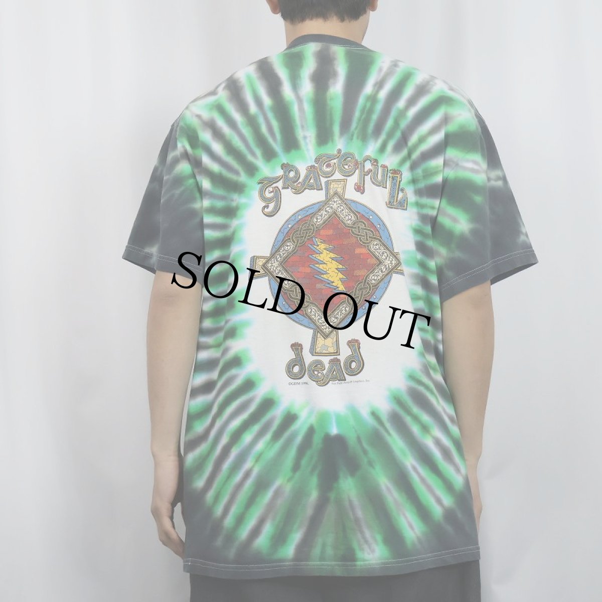 画像4: 90's GRATEFUL DEAD タイダイ ロックバンドTシャツ L (4)