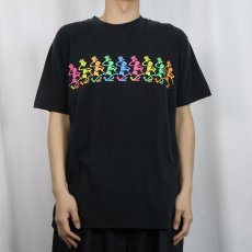 画像2: 90's GRATEFUL DEAD USA製 ロックバンドプリントTシャツ BLACK XL (2)