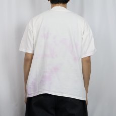 画像3: 90's Winston Haycock USA製 ハンドペイントTシャツ L (3)