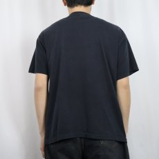 画像3: 80's LEVI STRAUSS＆CO. USA製 ロゴプリントTシャツ BLACK XL (3)