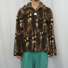 画像2: Jacqueline Riv フェイクファージャケット (2)