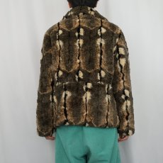 画像3: Jacqueline Riv フェイクファージャケット (3)