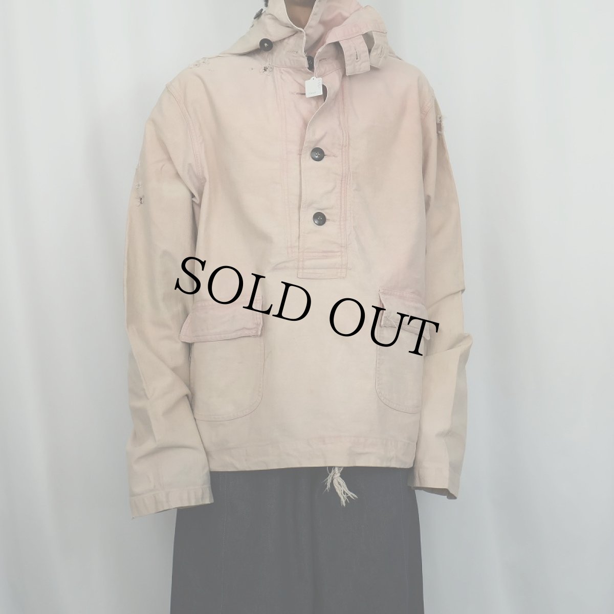 画像3: 40's U.S.NAVY "OVERDYED PINK"  Gunners Smock 初期型  M (3)