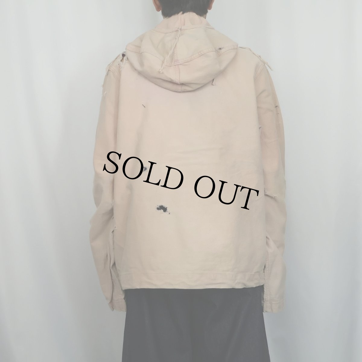 画像4: 40's U.S.NAVY "OVERDYED PINK"  Gunners Smock 初期型  M (4)