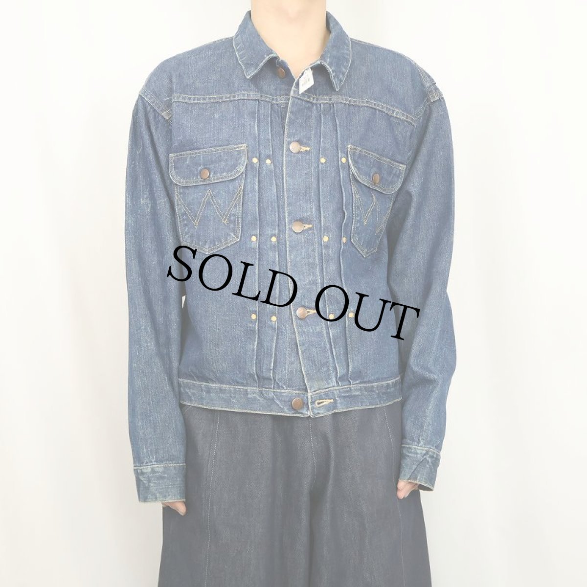 画像3: 50's Wrangler 111MJ デニムジャケット SIZE44 (3)