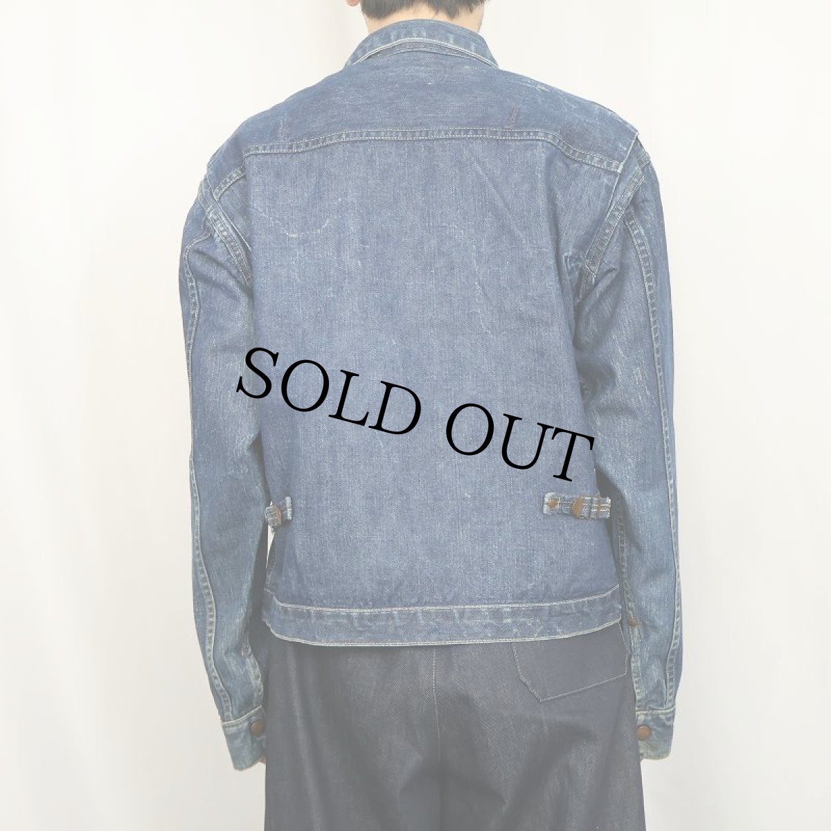画像4: 50's Wrangler 111MJ デニムジャケット SIZE44 (4)