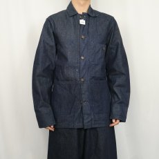 画像2: 〜70's GOODHUE STAR BRAND バットダイデニムカバーオール SIZE36 (2)
