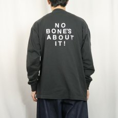 画像3: 90's Magadog USA製 "RACISM FIGHT" スカバンド プリントロン BLACK XL (3)