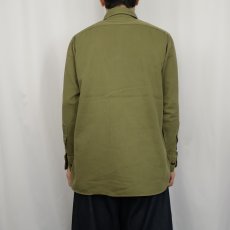画像3: 50's BOY SCOUTS OF AMERICA マチ付き コットンツイルシャツ (3)