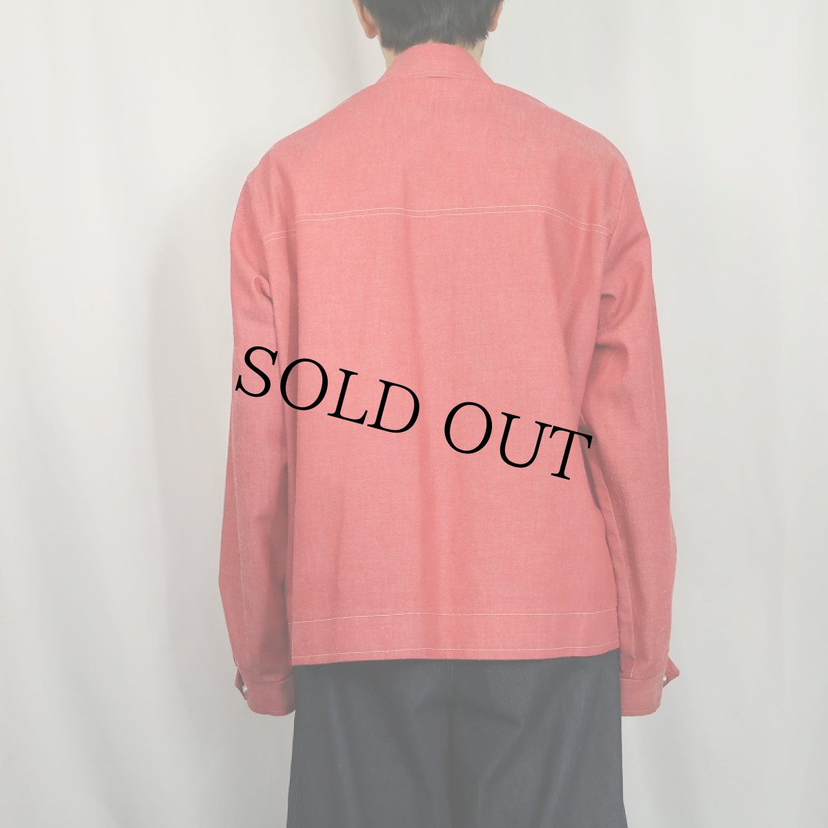 画像3: 70's Swingster コットン×ポリエステル ワークシャツ (3)