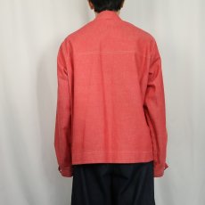 画像3: 70's Swingster コットン×ポリエステル ワークシャツ (3)