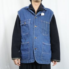 画像3: 60's〜 BIG MAC JCPenney "Harley Davidson" ワッペン付き デニムベスト (3)