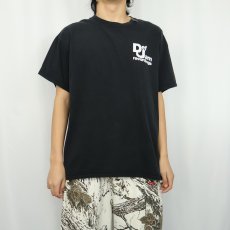 画像3: Def Jam Recordings レコードレーベル ロゴプリントTシャツ BLACK (3)