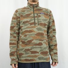 画像2: 2019AW Patagonia カモ柄 ベターセーター M (2)