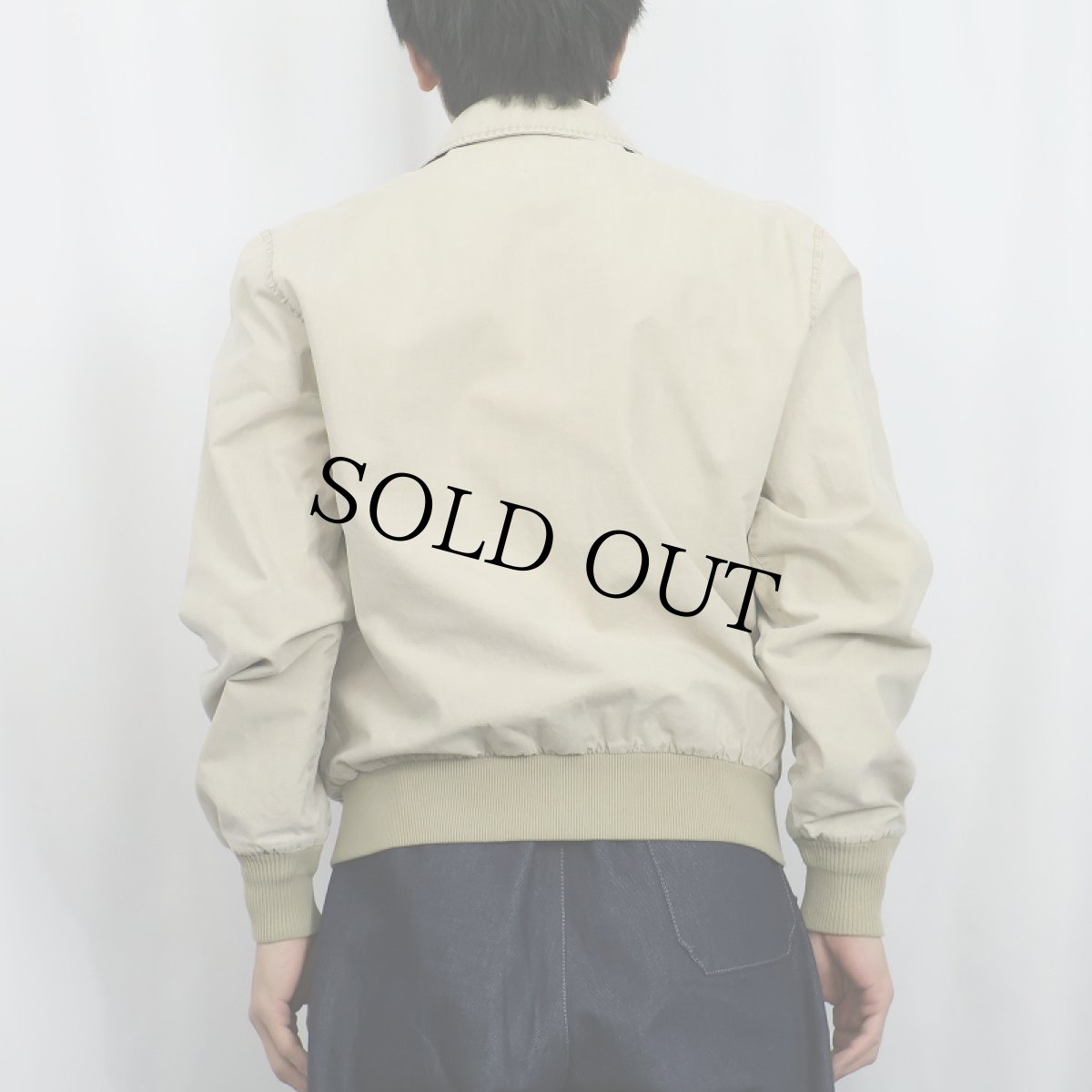 画像3: 80's L.L.Bean "A-2 TYPE" コットンジャケット M (3)