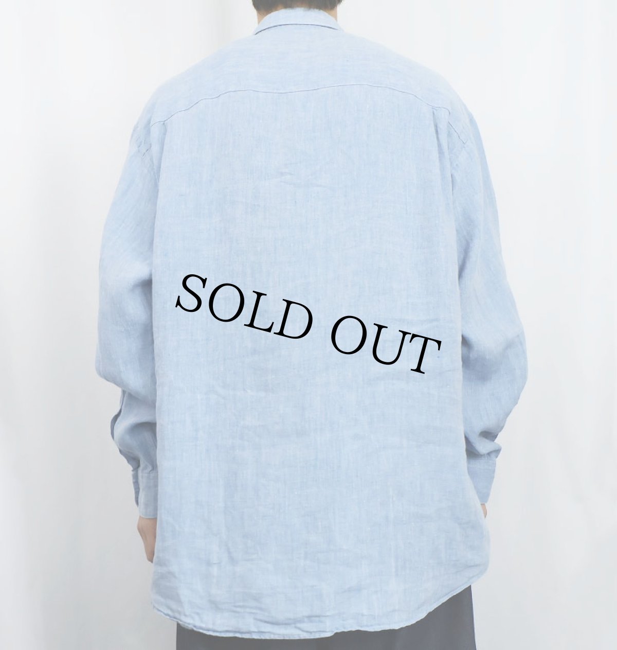 画像3: Saks Fifth Avenue リネンシャツ L (3)