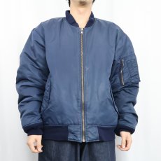 画像2: "MA-1 TYPE" フライトジャケット (2)