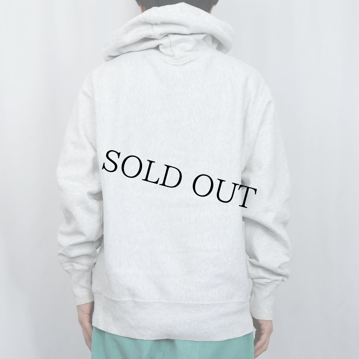 画像3: Champion REVERSE WEAVE "CORNELL" プリントスウェットフーディー M (3)