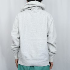 画像3: Champion REVERSE WEAVE "CORNELL" プリントスウェットフーディー M (3)