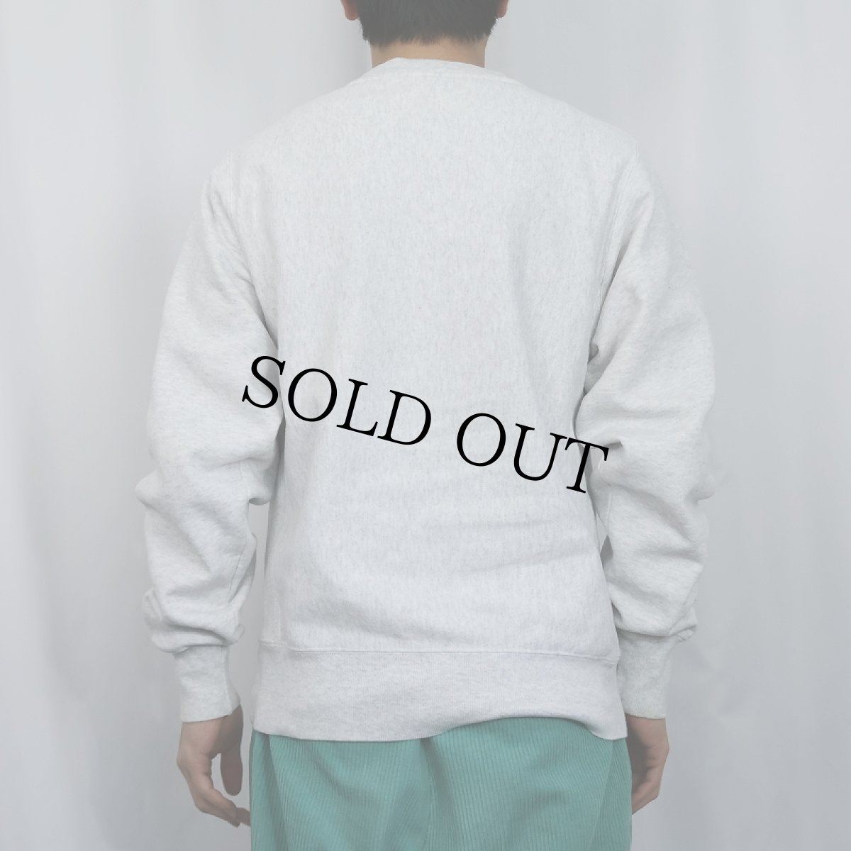 画像3: Champion REVERSE WEAVE "YALE" プリントスウェット S (3)