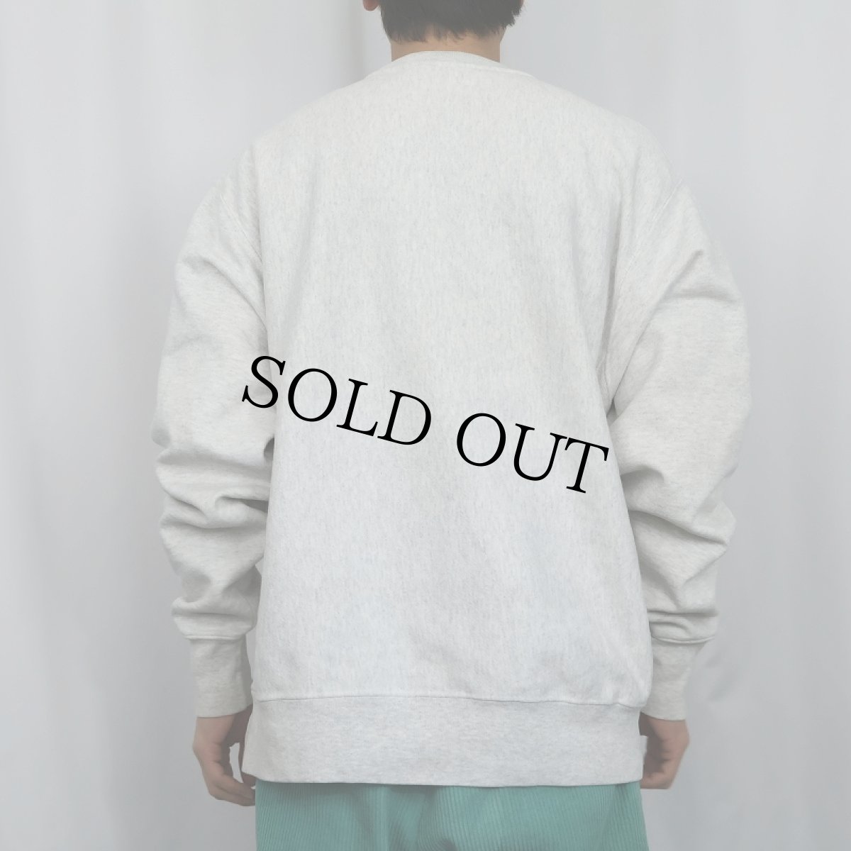 画像3: Champion REVERSE WEAVE "ST JOHN'S UNIVERSITY" プリントスウェット L (3)