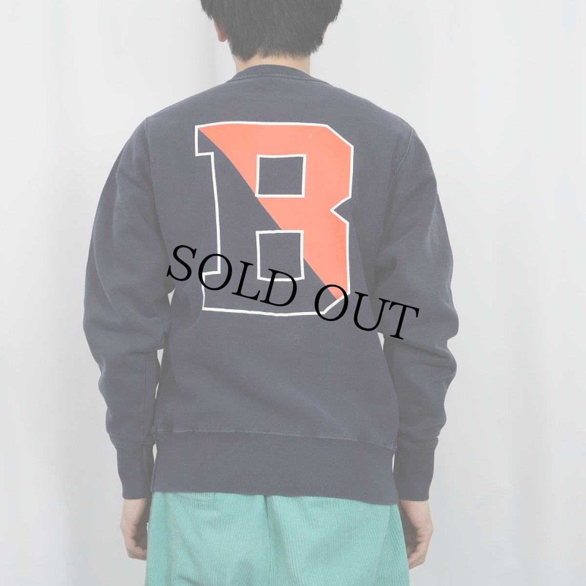 画像4: Champion REVERSE WEAVE "BUCKNELL" バックプリントスウェット NAVY S (4)