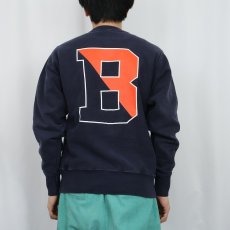 画像4: Champion REVERSE WEAVE "BUCKNELL" バックプリントスウェット NAVY S (4)