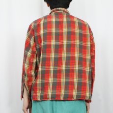 画像3: 〜80's チェック柄 ヘビーネルシャツ (3)