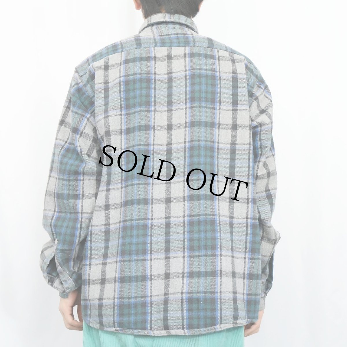 画像3: 90's MIGHTY-MAC チェック柄 ヘビーネルシャツ XL (3)