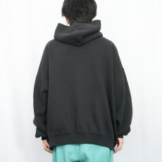 画像3: RUSSELL ATHLETIC スウェットジップパーカー BLACK XXL (3)