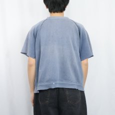 画像3: 50〜60's カットオフスリーブ 無地スウェット (3)