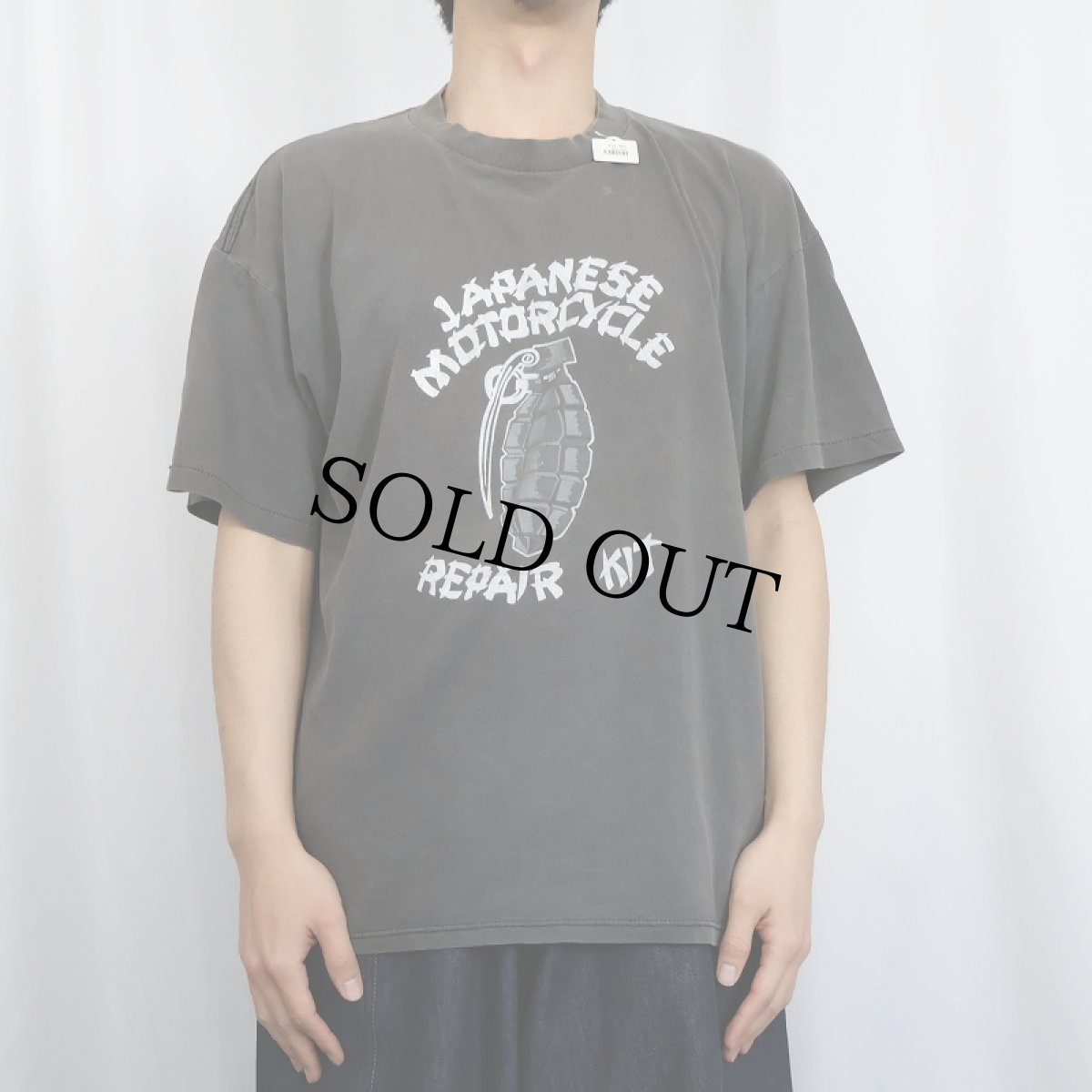 画像3: 80's USA製 "JAPANESE MOTORCYCLE REPAIR KIT" バイカープリントTシャツ XL (3)