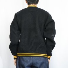 画像3: 60's CHAMPION PRODUCTSタグ ボアスウェット BLACK L (3)