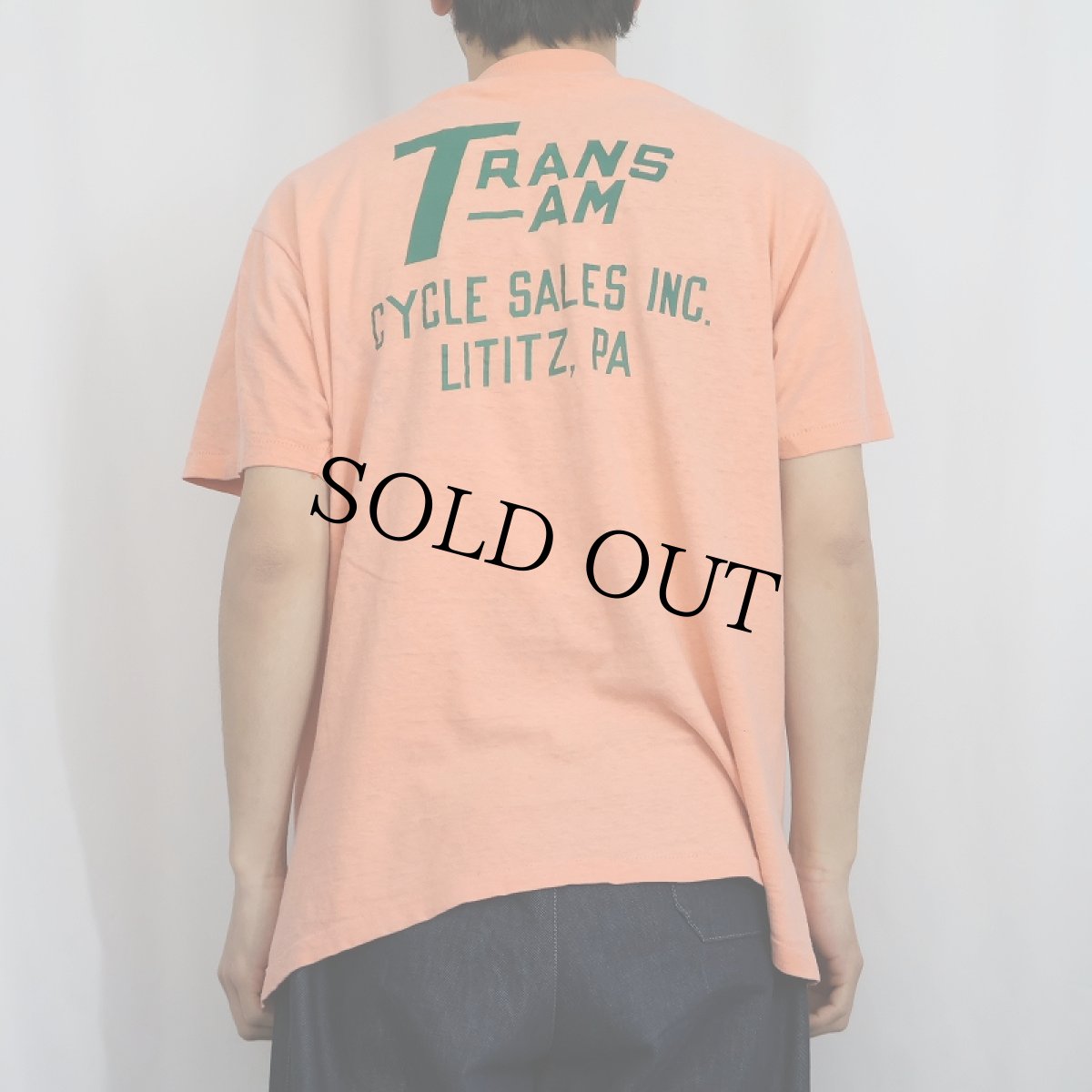 画像3: 70〜80's Kawasaki ロゴプリントTシャツ XL (3)