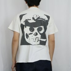 画像3: 80's Ocean Pacific スカルプリントTシャツ L (3)