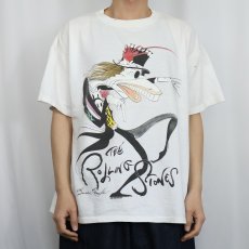 画像3: 90's The Rolling Stones USA製 "Gerald Scarfe Voodoo Lounge" ロックバンドTシャツ L (3)